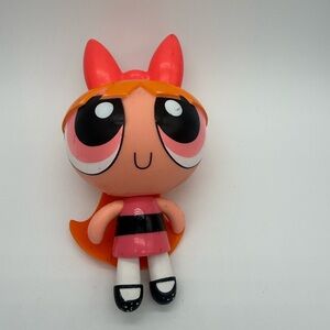 Vintage 2000 Cartoon Network Powerpuff Girls Blossom 6" PVC Posable Doll Figure